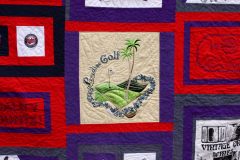 T-shirt Quilt detail